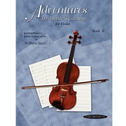 Adventures in Music Reading, Book 2 - Violin