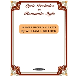 Lyric Preludes in Romantic Style - Piano