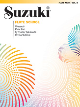 Suzuki Flute School, Volume 8 (revised) - Flute Part