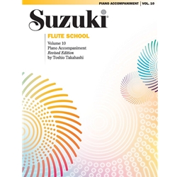 Suzuki Flute School, Volume 10 - Piano Accompaniment