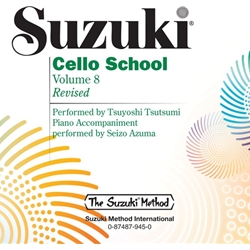 Suzuki Cello School, Volume 8 - CD Only
