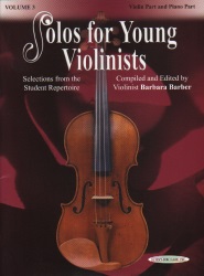 Solos for Young Violinists, Volume 3 - Violin and Piano