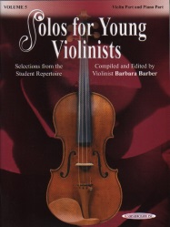 Solos for Young Violinists, Volume 5 - Violin and Piano