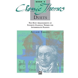 Classic Themes Duets, Book 2 - 1 Piano, 4 Hands
