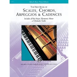 First Book of Scales, Chords, Arpeggios and Cadences - Piano