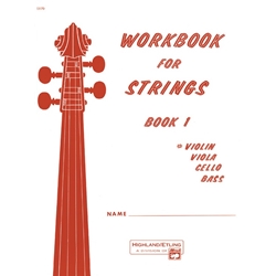 Workbook for Strings, Book 1 - Violin