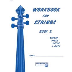 Workbook for Strings, Book 2 - Bass