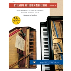Essential Keyboard Repertoire, Volume 1 - Book with CD