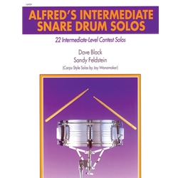Alfred's Int. Snare Drum Solos