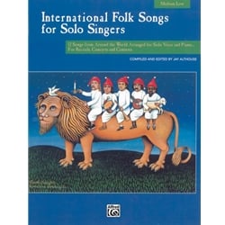 International Folk Songs for Solo Singers - Medium Low