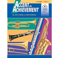 Accent on Achievement Book 1 w/CD - Bb Clarinet