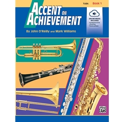 Accent on Achievement Book 1 w/CD - Tuba