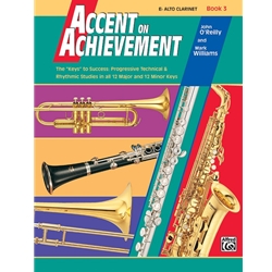 Accent on Achievement Book 3 - Alto Clarinet