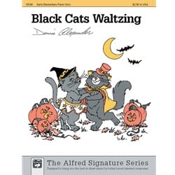Black Cats Waltzing - Piano