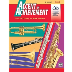 Accent on Achievement Book 2 w/CD - Bb Clarinet