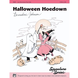 Halloween Hoedown - Late Elementary Piano Solo