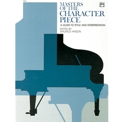 Masters of the Character Piece - Piano