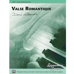 Valse Romantique - Piano