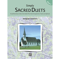 Simply Sacred Duets, Book 2 - 1 Piano, 4 Hands