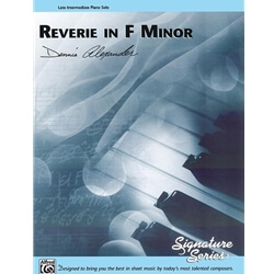 Reverie in F Minor - Piano
