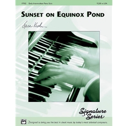 Sunset On Equinox Pond - Piano Teaching Piece