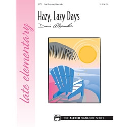 Hazy, Lazy Days - Piano