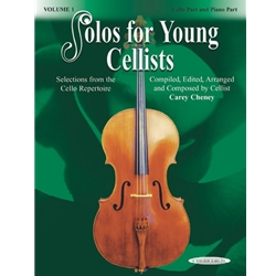 Solos for Young Cellists, Volume 1 - Cello and Piano