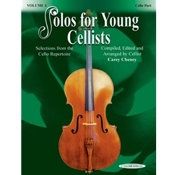Solos for Young Cellists, Volume 4 - Cello and Piano