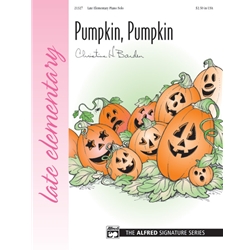 Pumpkin, Pumpkin - Late Elementary Piano