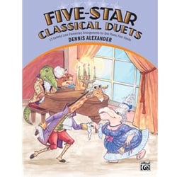 Five-Star Classical Duets - 1 Piano 4 Hands