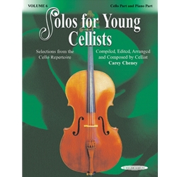 Solos for Young Cellists, Volume 6 - Cello and Piano