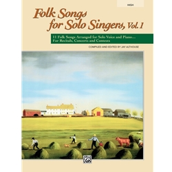 Folk Songs for Solo Singers, Vol. 1 - High Voice