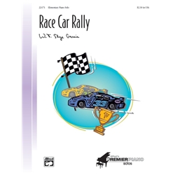 Race Car Rally - Piano