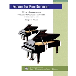 Essential 2-Piano Repertoire - 2 Pianos 4 Hands