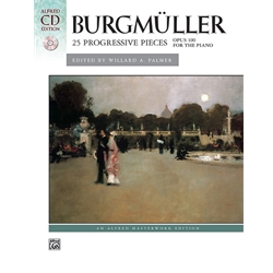 25 Progressive Pieces, Op. 100 - Piano (Book/CD)