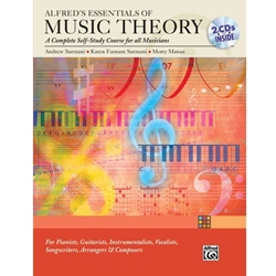 Alfred's Essentials of Music Theory: Complete Self-Study Course - Book and 2 CDs