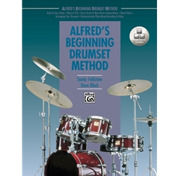 Alfred's Beginning Drumset Method (Book/DVD)