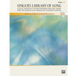 Singer's Library of Song (Bk/CD) - Low Voice and Piano