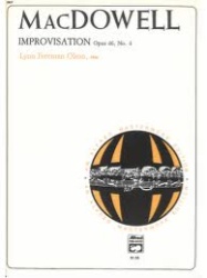 Improvisation, Op.46, No.4 - Piano