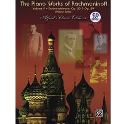 Piano Works of Rachmaninoff, Vol. 2: Etudes Tableaux (Book/CD)