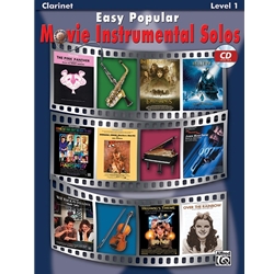 Easy Popular Movie Instrumental Solos - Clarinet