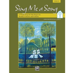 Sing Me a Song, Medium-Low Voice - Book with Online Audio