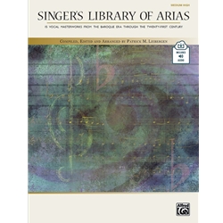 Singer's Library of Arias (Bk/CD) - Medium High Voice