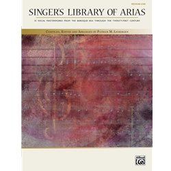 Singer's Library of Arias - Medium Low Voice