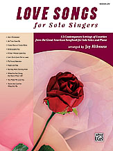 Love Songs for Solo Singers (Bk/CD) - Medium Low Voice and Piano