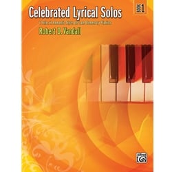 Celebrated Lyrical Solos Book 1 - Piano
