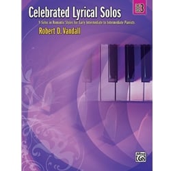 Celebrated Lyrical Solos, Book 3 - Piano