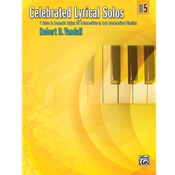Celebrated Lyrical Solos, Book 5 - Piano