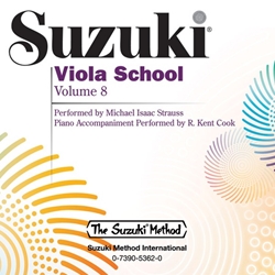 Suzuki Viola School, Volume 8 - CD Only