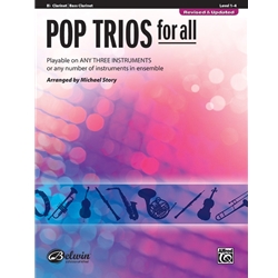 Pop Trios for All - Clarinet, Bass Clarinet